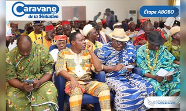 CARAVANE DE LA MEDIATION 2024 : ETAPE COMMUNE D'ABOBO