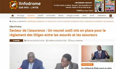 REVUE DE PRESSE EN LIGNE: LINFODROME